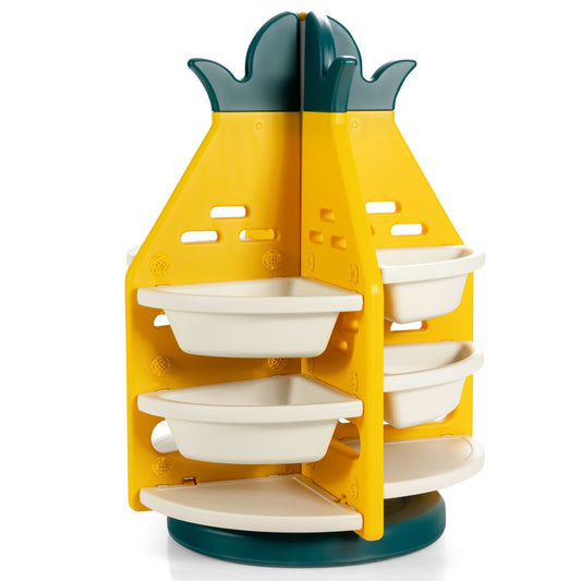 Pineapple 360° Rotation Toy Storage 