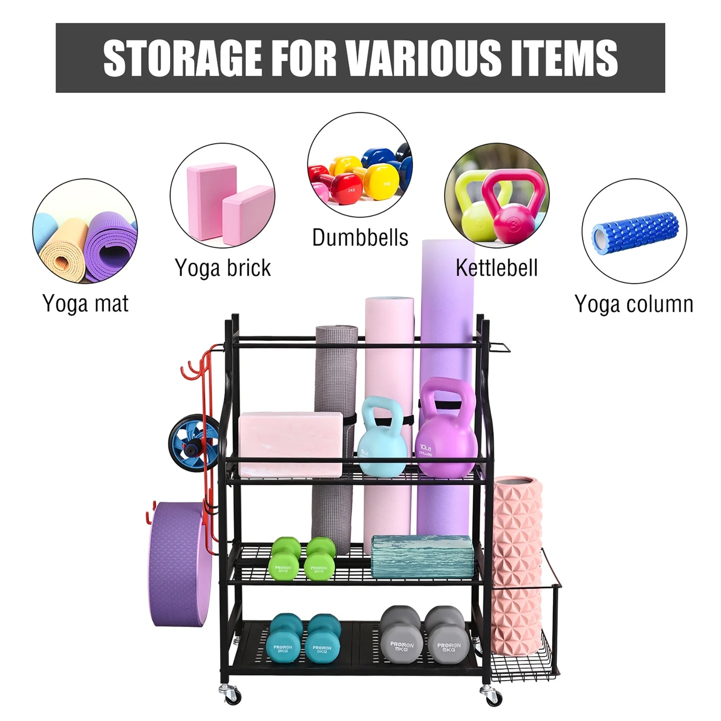Yoga Storage Rack