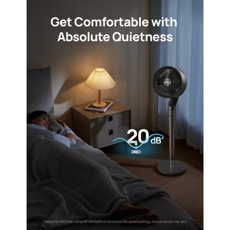  Smart Pedestal Fan with 3D Oscillation