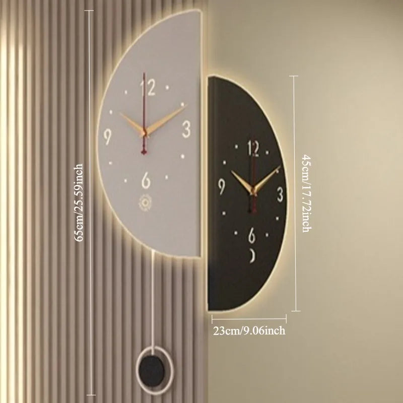 Double Side  Wall Clocks