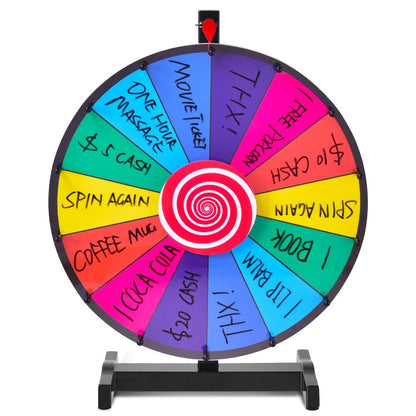  Tabletop Spinning Prize Wheel
