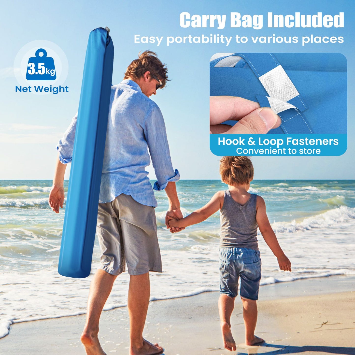 2-In-1 Convertible Beach Tent