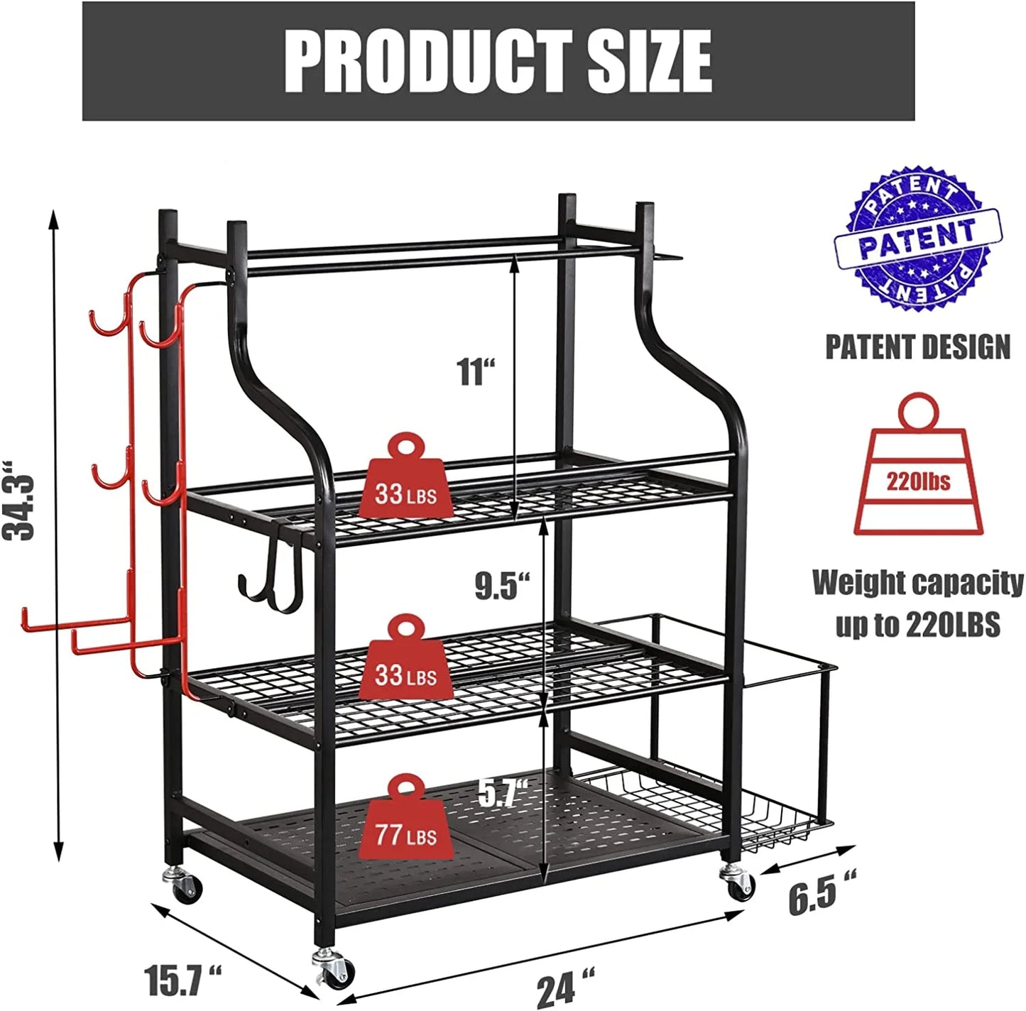 Yoga Storage Rack