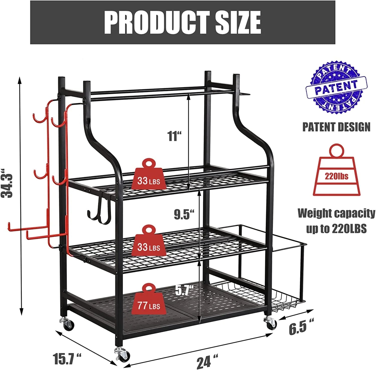Yoga Storage Rack