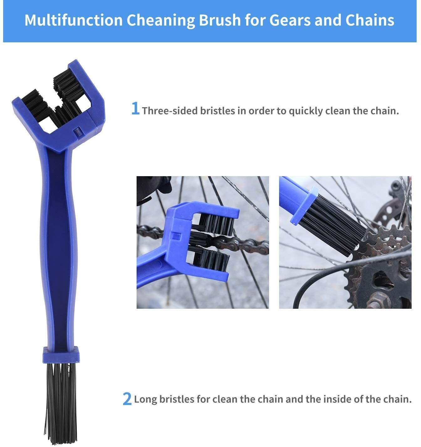 4PCS Bike Chain Cleaner Kit