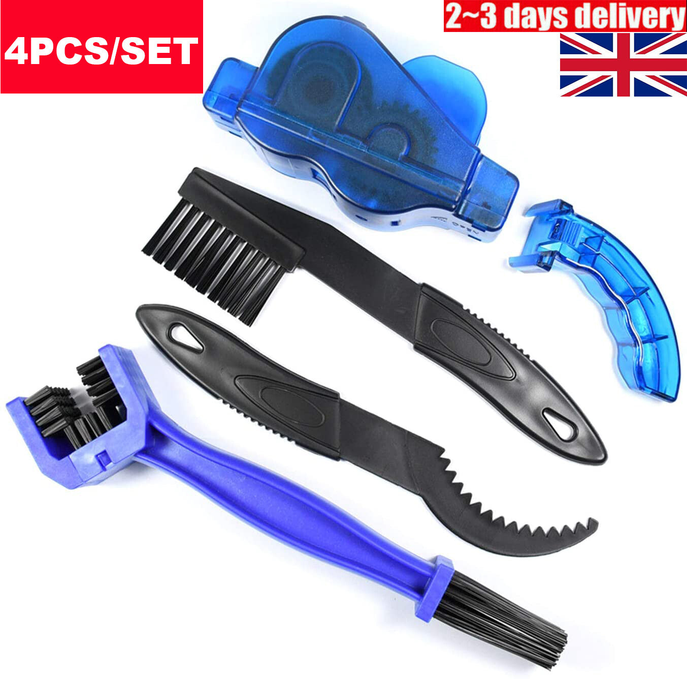 4PCS Bike Chain Cleaner Kit