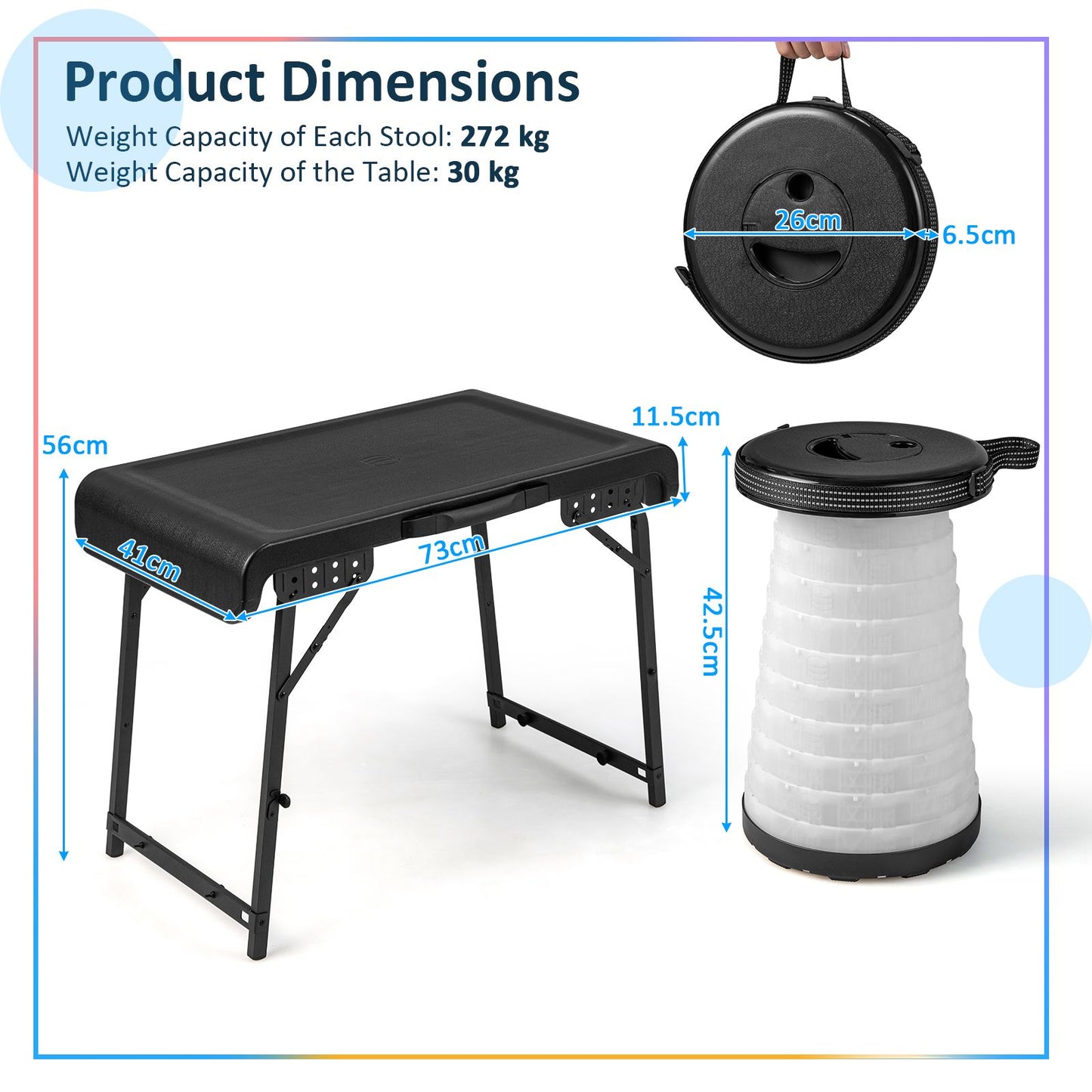 3-Piece Camping Set