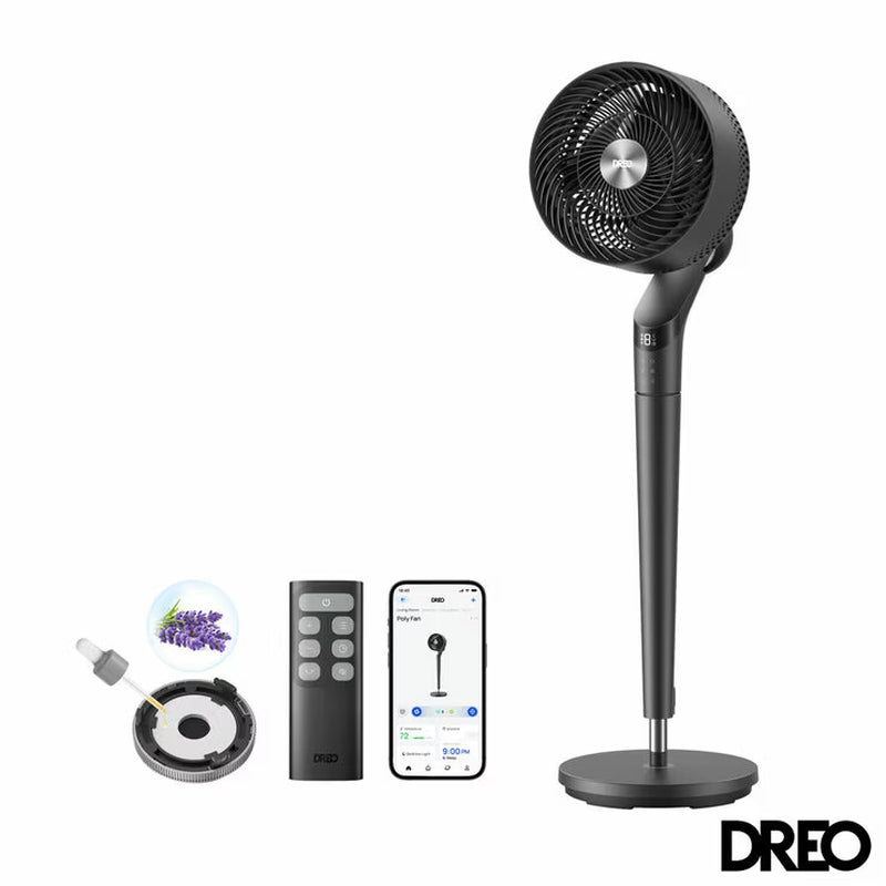  Smart Pedestal Fan with 3D Oscillation