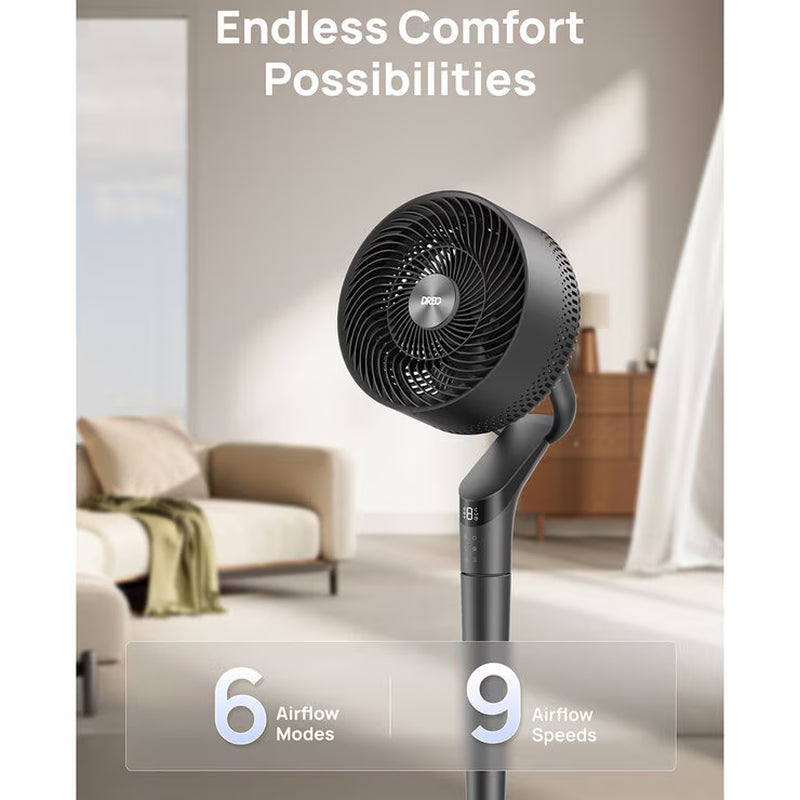  Smart Pedestal Fan with 3D Oscillation