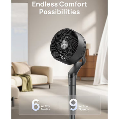  Smart Pedestal Fan with 3D Oscillation