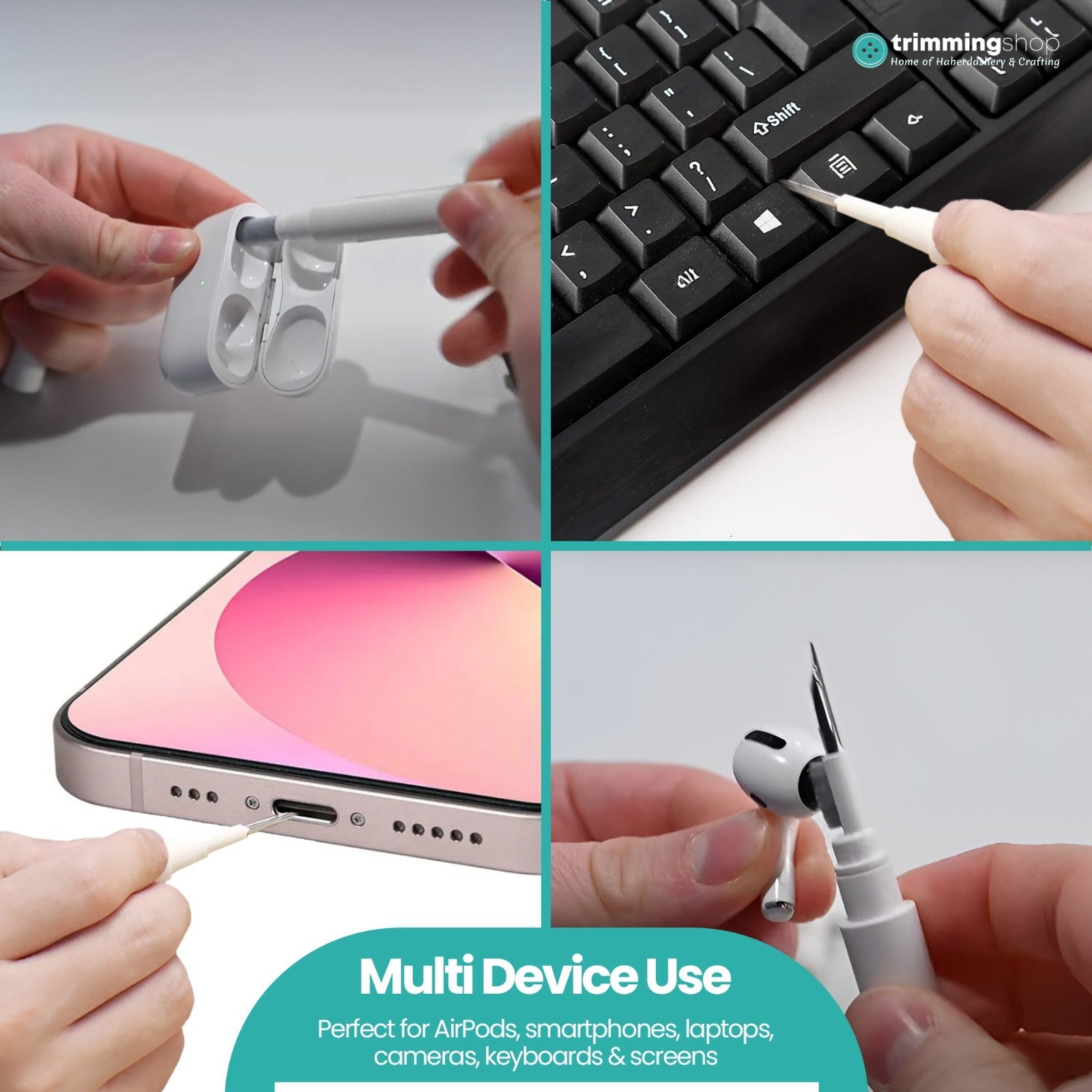 Earphones 3 in 1 Earbuds Cleaner Kit