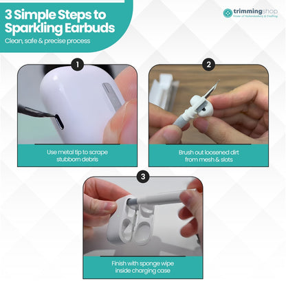 Earphones 3 in 1 Earbuds Cleaner Kit