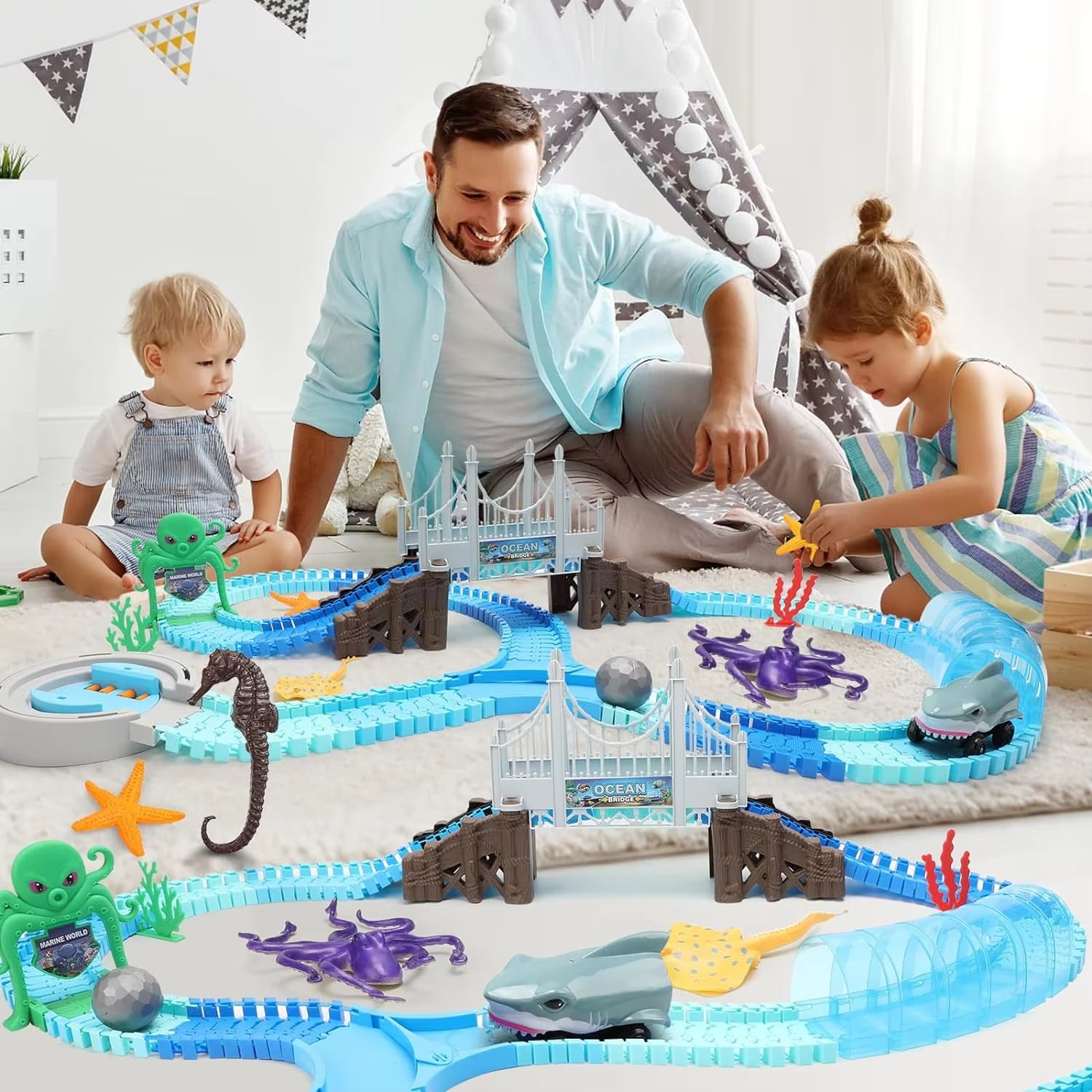  Racetrack Toy Set