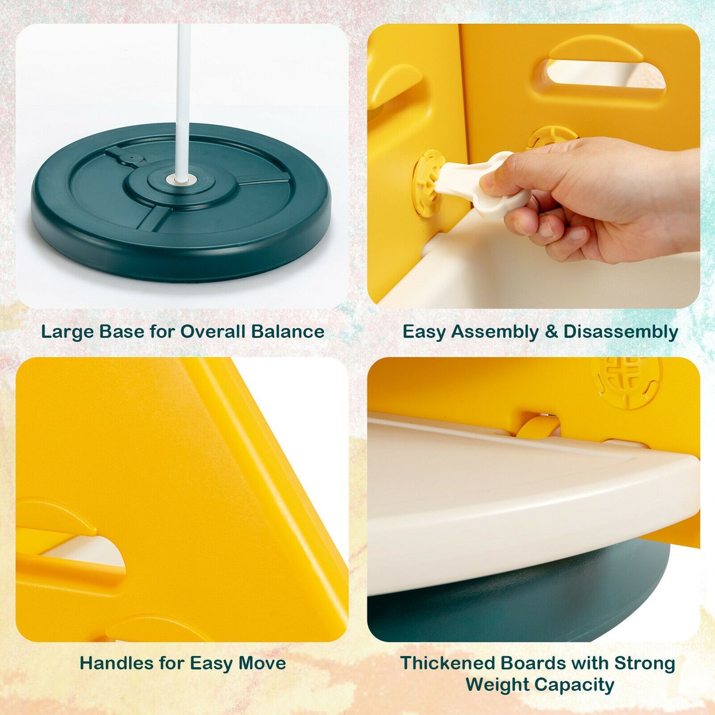 Pineapple 360° Rotation Toy Storage 